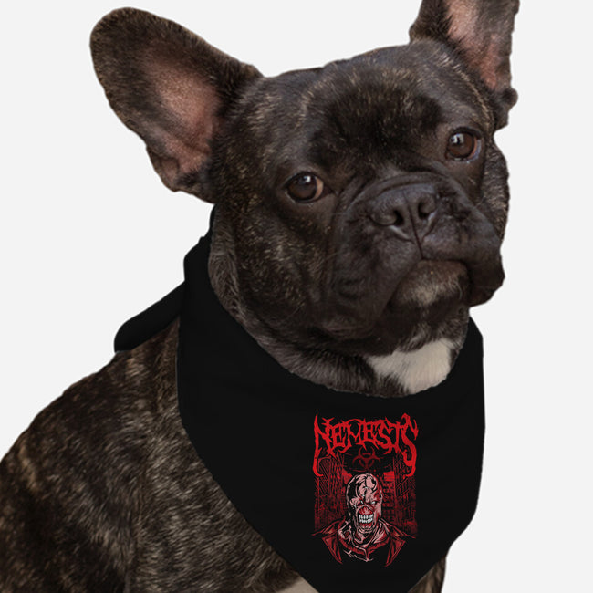 The Nemesis-dog bandana pet collar-draculabyte
