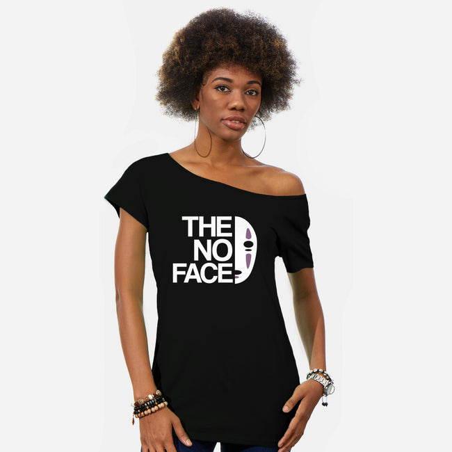 The No Face-womens off shoulder tee-troeks