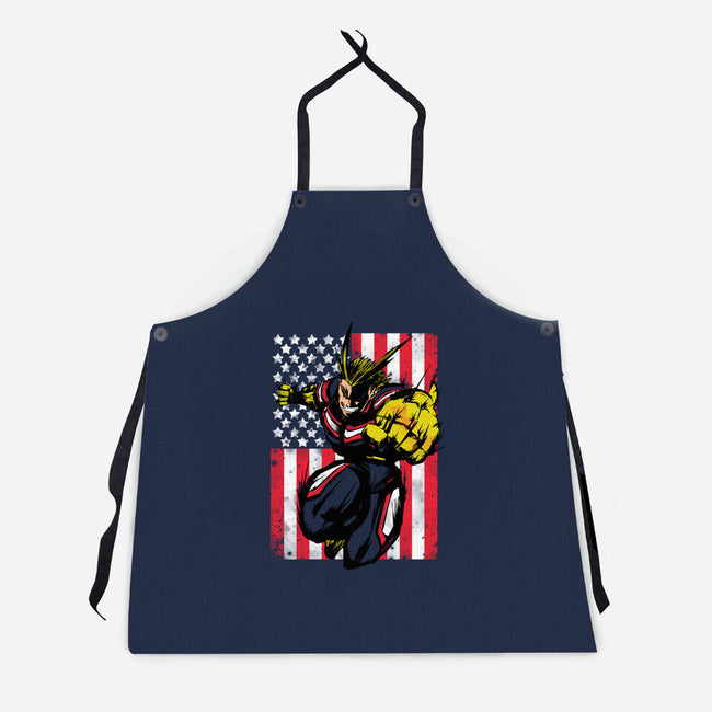 The Number One Hero!-unisex kitchen apron-Genesis993