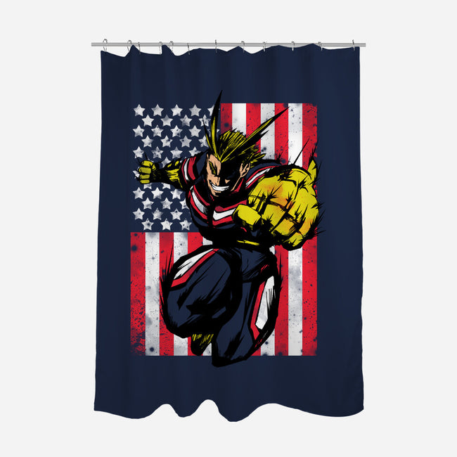 The Number One Hero!-none polyester shower curtain-Genesis993