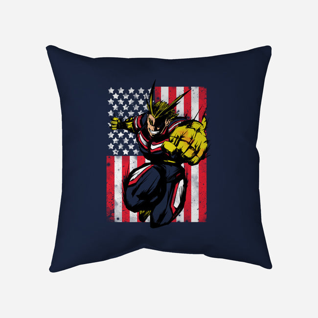 The Number One Hero!-none removable cover w insert throw pillow-Genesis993
