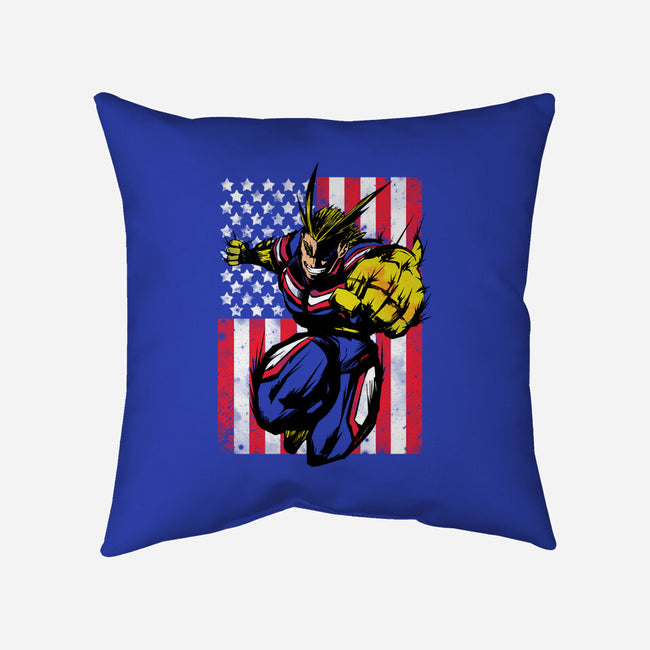 The Number One Hero!-none removable cover w insert throw pillow-Genesis993