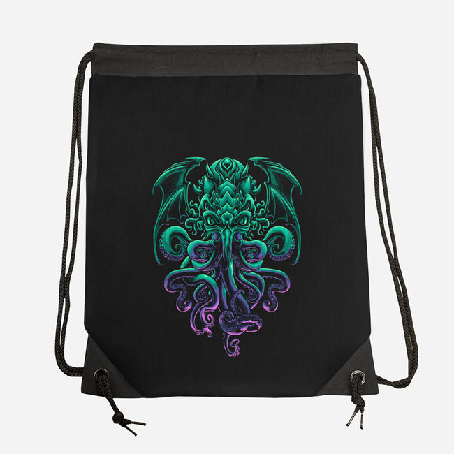 The Old God of R'lyeh-none drawstring bag-Angoes25
