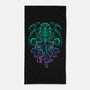 The Old God of R'lyeh-none beach towel-Angoes25