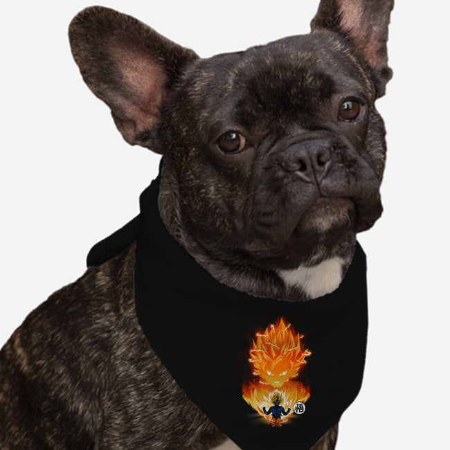 The Original Super Saiyan-dog bandana pet collar-dandingeroz