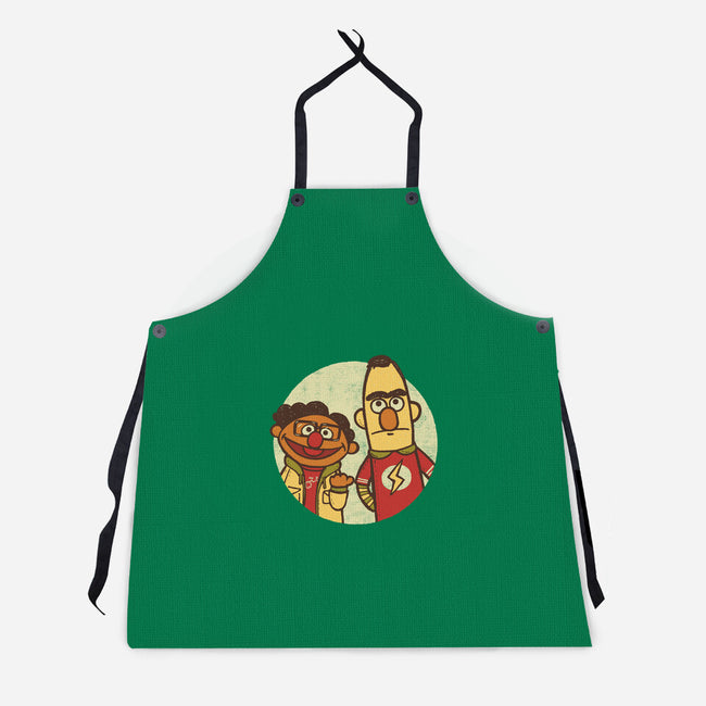The Puppet Paradox-unisex kitchen apron-Wenceslao A Romero