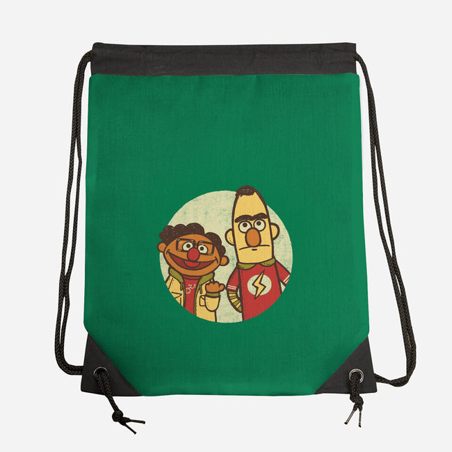 The Puppet Paradox-none drawstring bag-Wenceslao A Romero