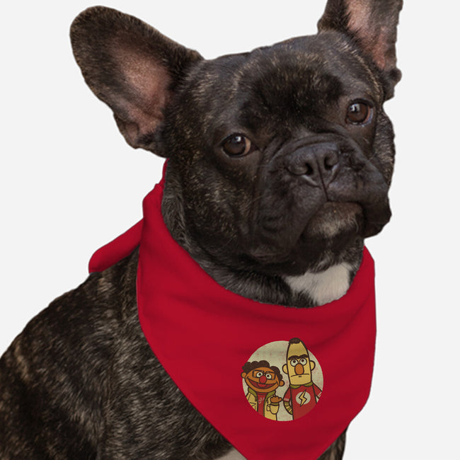 The Puppet Paradox-dog bandana pet collar-Wenceslao A Romero