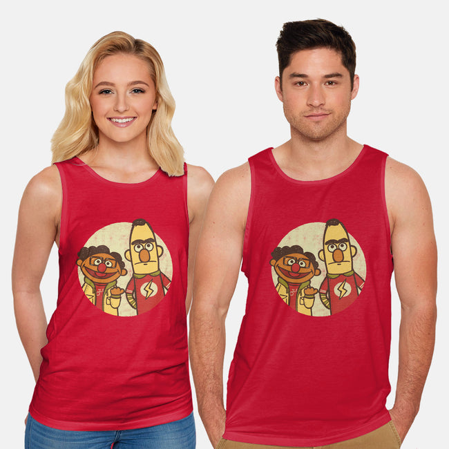 The Puppet Paradox-unisex basic tank-Wenceslao A Romero