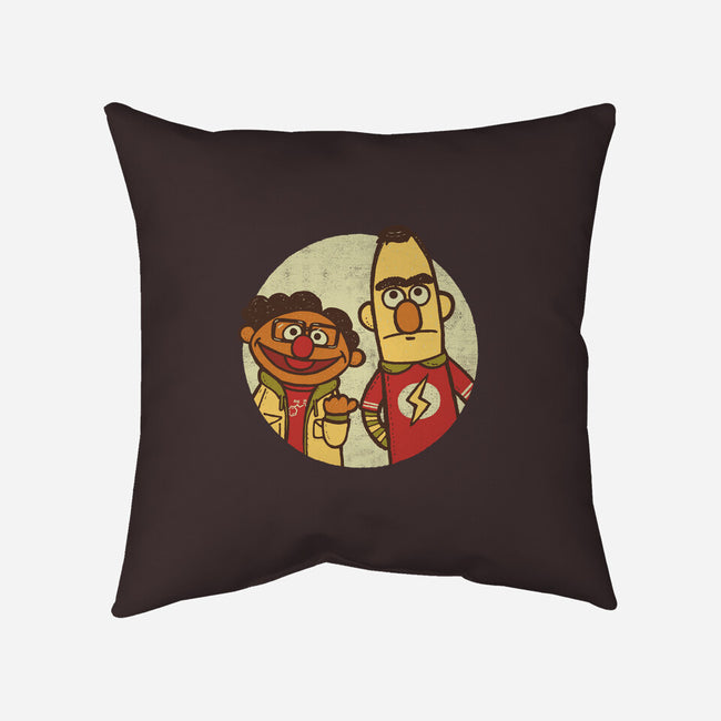 The Puppet Paradox-none removable cover w insert throw pillow-Wenceslao A Romero