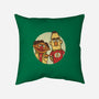 The Puppet Paradox-none removable cover w insert throw pillow-Wenceslao A Romero