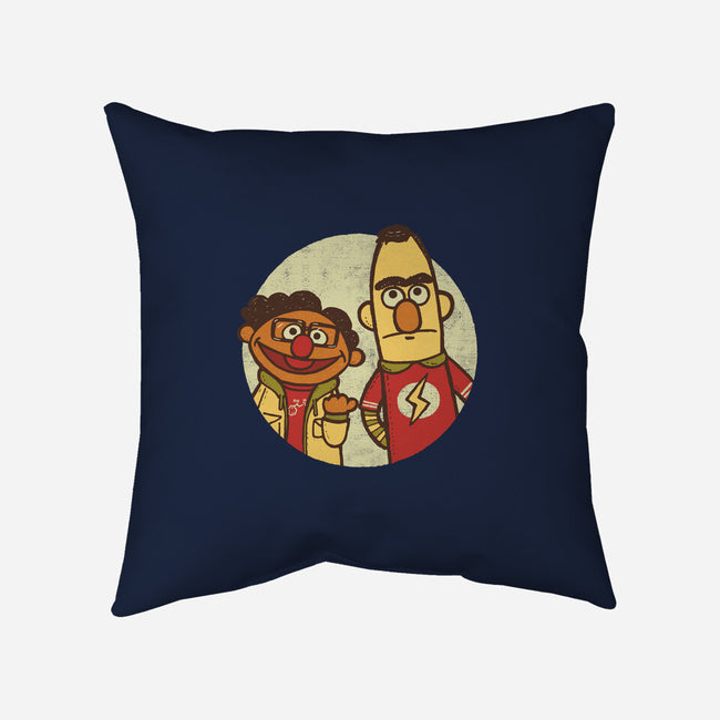 The Puppet Paradox-none removable cover throw pillow-Wenceslao A Romero