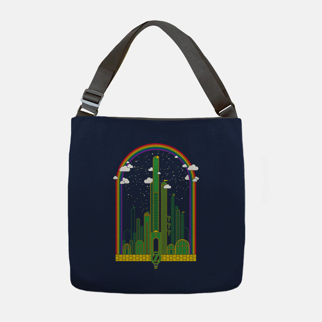 The Rainbow at the End of The Road-none adjustable tote-thom2maro