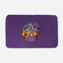 The Rainbow Road-none memory foam bath mat-troeks