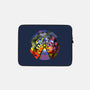 The Rainbow Road-none zippered laptop sleeve-troeks