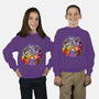 The Rainbow Road-youth crew neck sweatshirt-troeks
