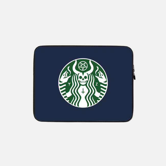 The Red Cup-none zippered laptop sleeve-Florey