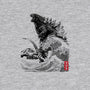 The Rise of Gojira-womens fitted tee-DrMonekers