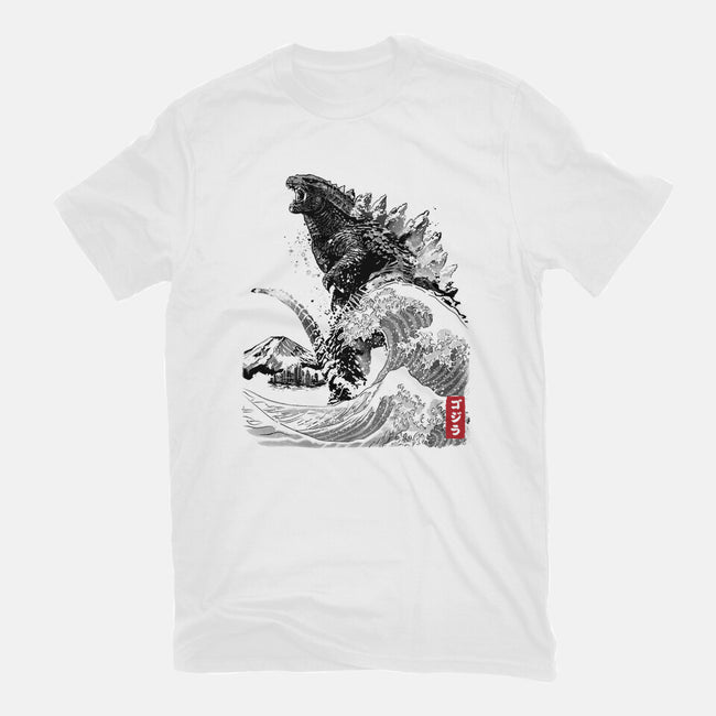 The Rise of Gojira-youth basic tee-DrMonekers