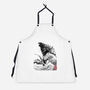 The Rise of Gojira-unisex kitchen apron-DrMonekers