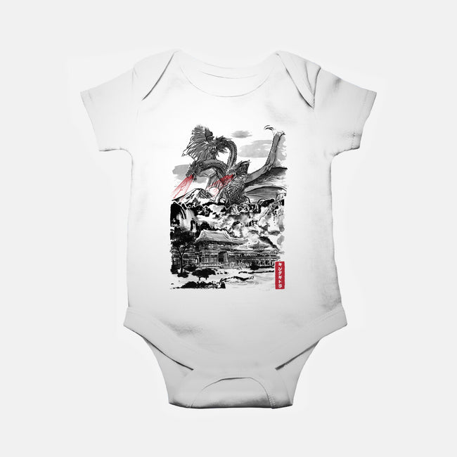 The Rise of the King of Terror-baby basic onesie-DrMonekers