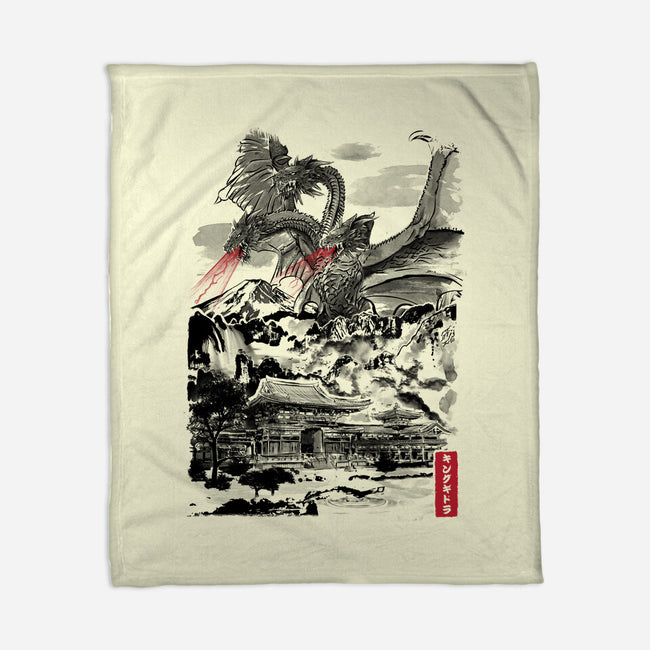 The Rise of the King of Terror-none fleece blanket-DrMonekers