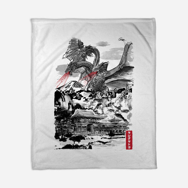 The Rise of the King of Terror-none fleece blanket-DrMonekers