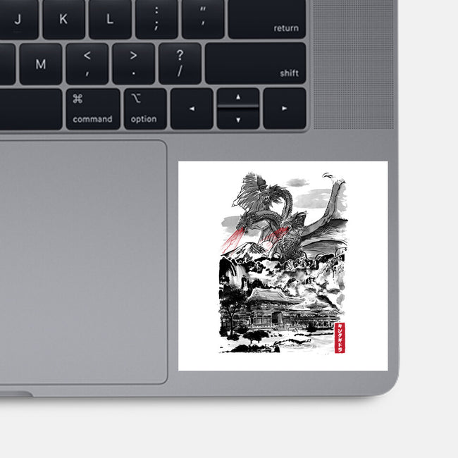 The Rise of the King of Terror-none glossy sticker-DrMonekers