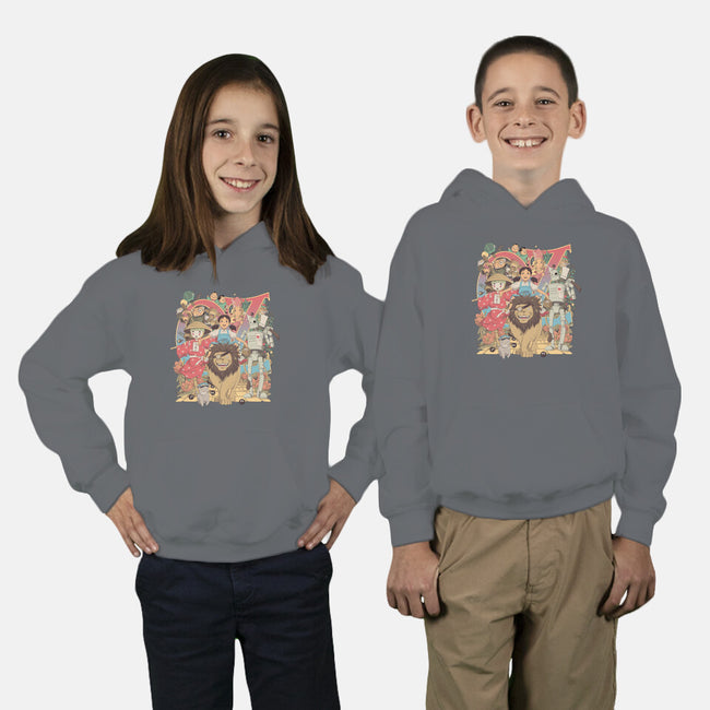 The Road to Oz-youth pullover sweatshirt-saqman