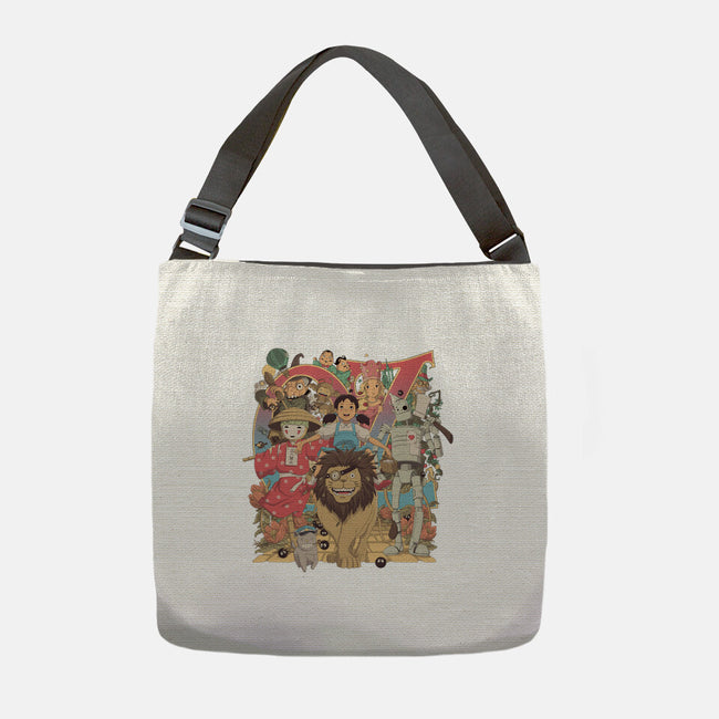 The Road to Oz-none adjustable tote-saqman