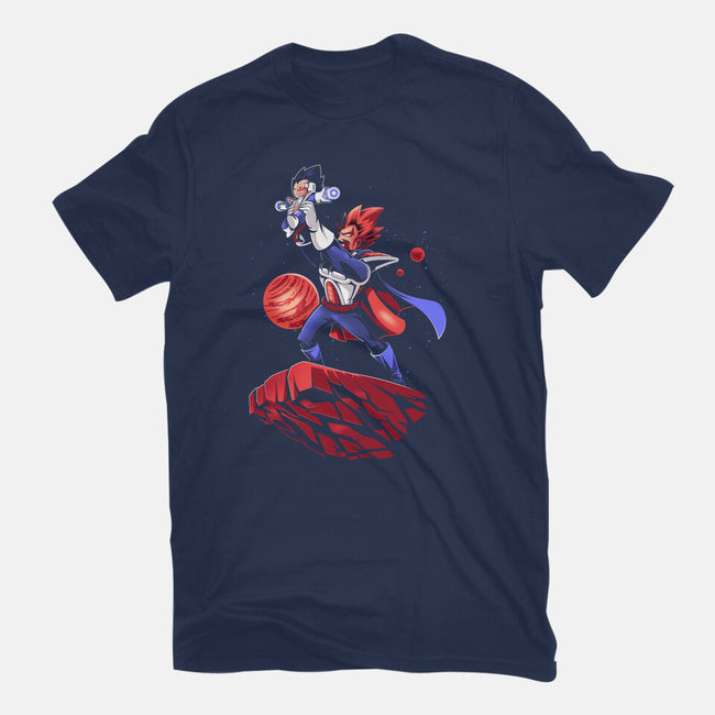 The Saiyan King-unisex basic tee-javiclodo