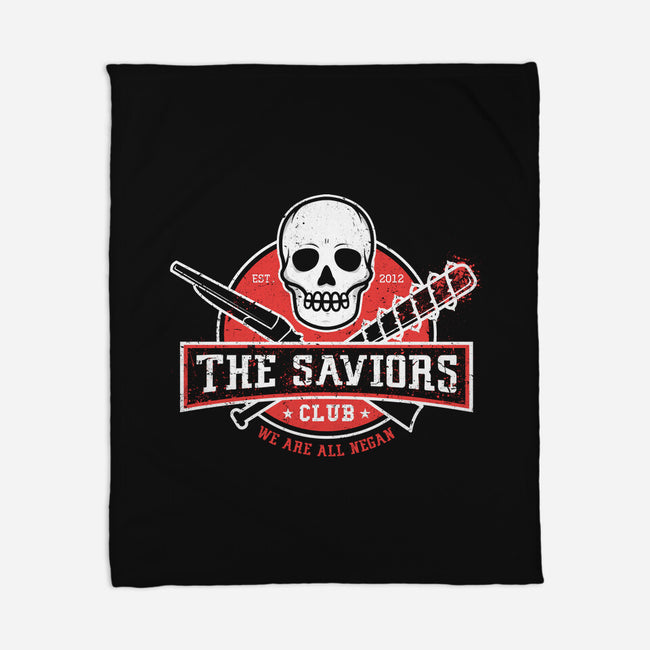 The Saviors Club-none fleece blanket-paulagarcia