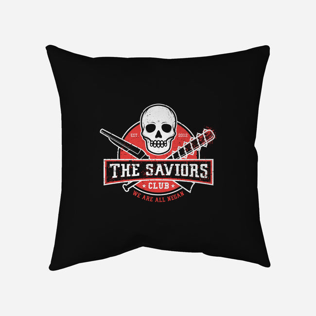 The Saviors Club-none removable cover throw pillow-paulagarcia