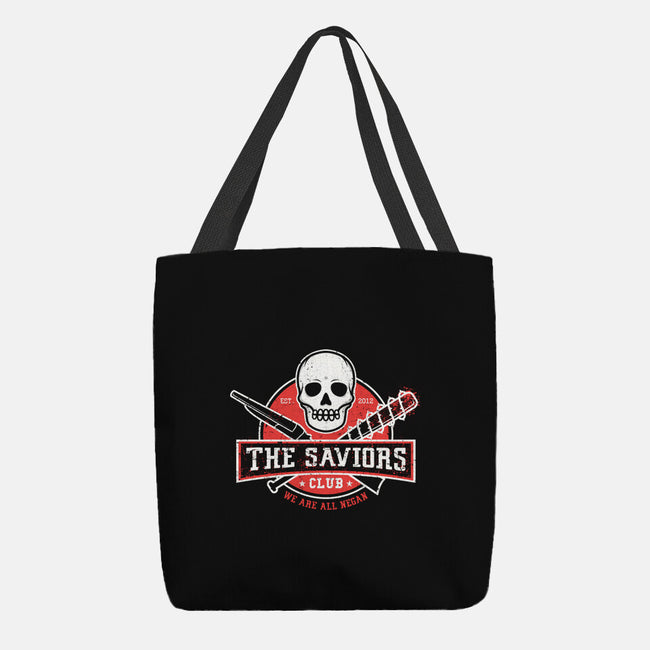 The Saviors Club-none basic tote-paulagarcia