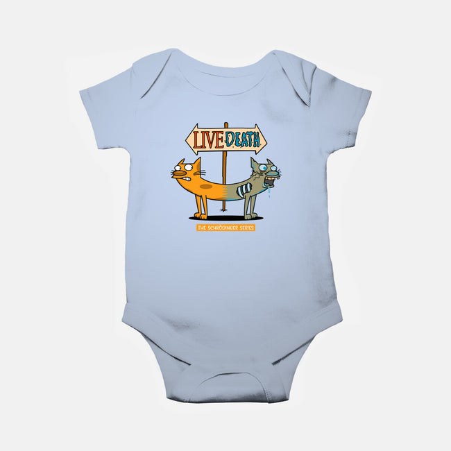 The Schrodinger Series!-baby basic onesie-Raffiti
