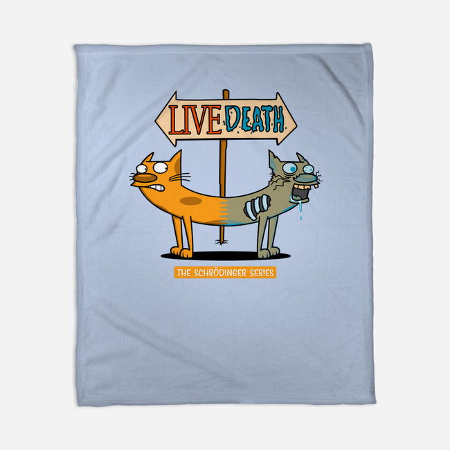 The Schrodinger Series!-none fleece blanket-Raffiti