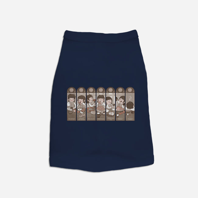 The Seven Daily Meals-dog basic pet tank-queenmob