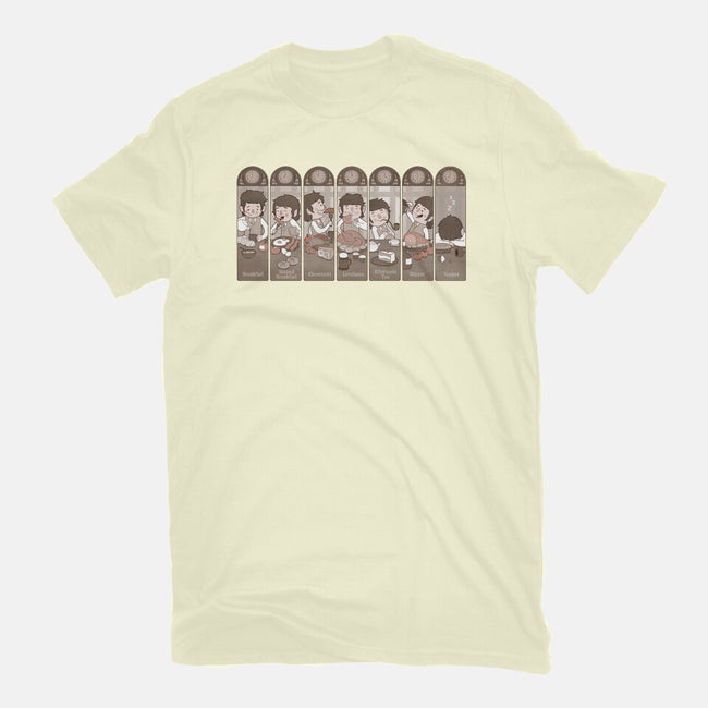 The Seven Daily Meals-youth basic tee-queenmob