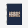 The Seven Daily Meals-none dot grid notebook-queenmob