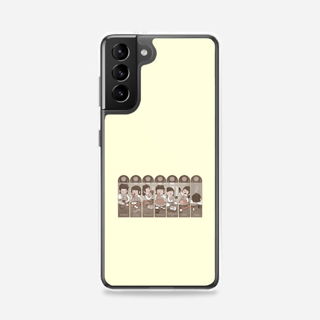 The Seven Daily Meals-samsung snap phone case-queenmob