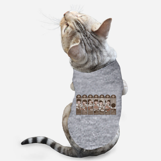 The Seven Daily Meals-cat basic pet tank-queenmob