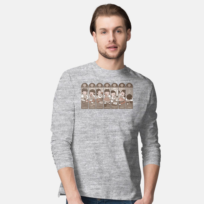 The Seven Daily Meals-mens long sleeved tee-queenmob