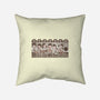 The Seven Daily Meals-none removable cover w insert throw pillow-queenmob