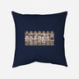 The Seven Daily Meals-none removable cover w insert throw pillow-queenmob