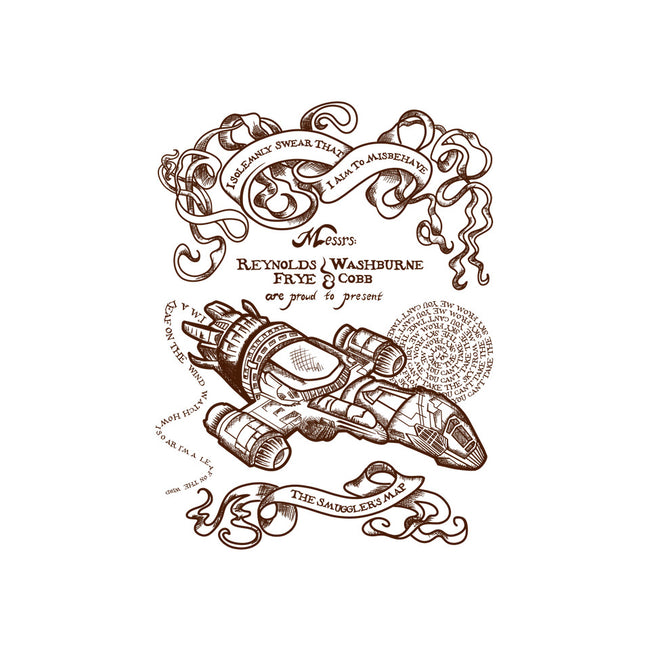 The Smuggler's Map-mens heavyweight tee-Missy Corey