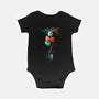 The Spaceman's Trip-baby basic onesie-gloopz