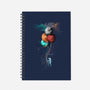 The Spaceman's Trip-none dot grid notebook-gloopz