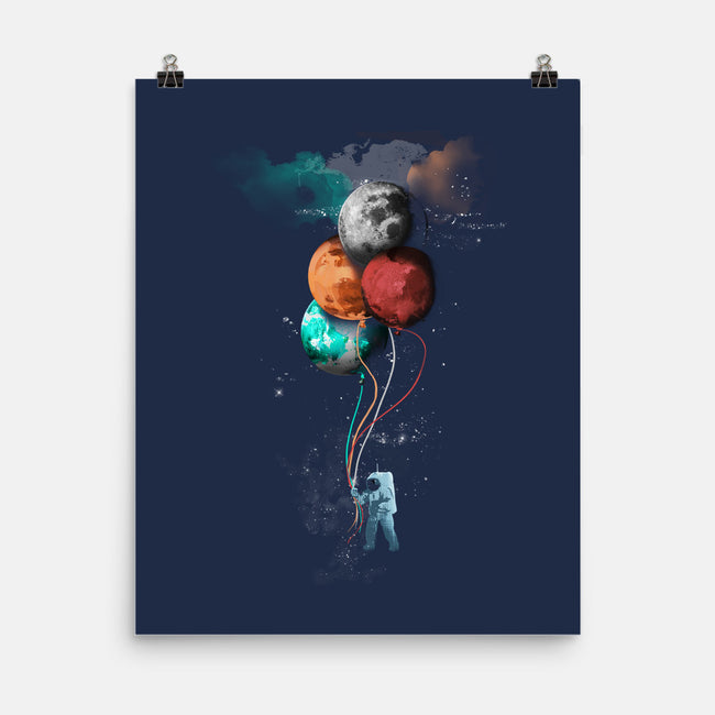 The Spaceman's Trip-none matte poster-gloopz