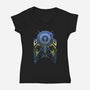 The Spaceship-womens v-neck tee-xMorfina