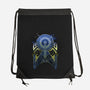 The Spaceship-none drawstring bag-xMorfina
